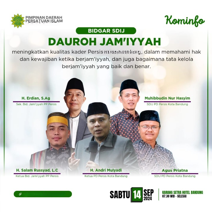 Dauroh Jamiyyah SDIJ PD PERSIS Kabupaten Semarang